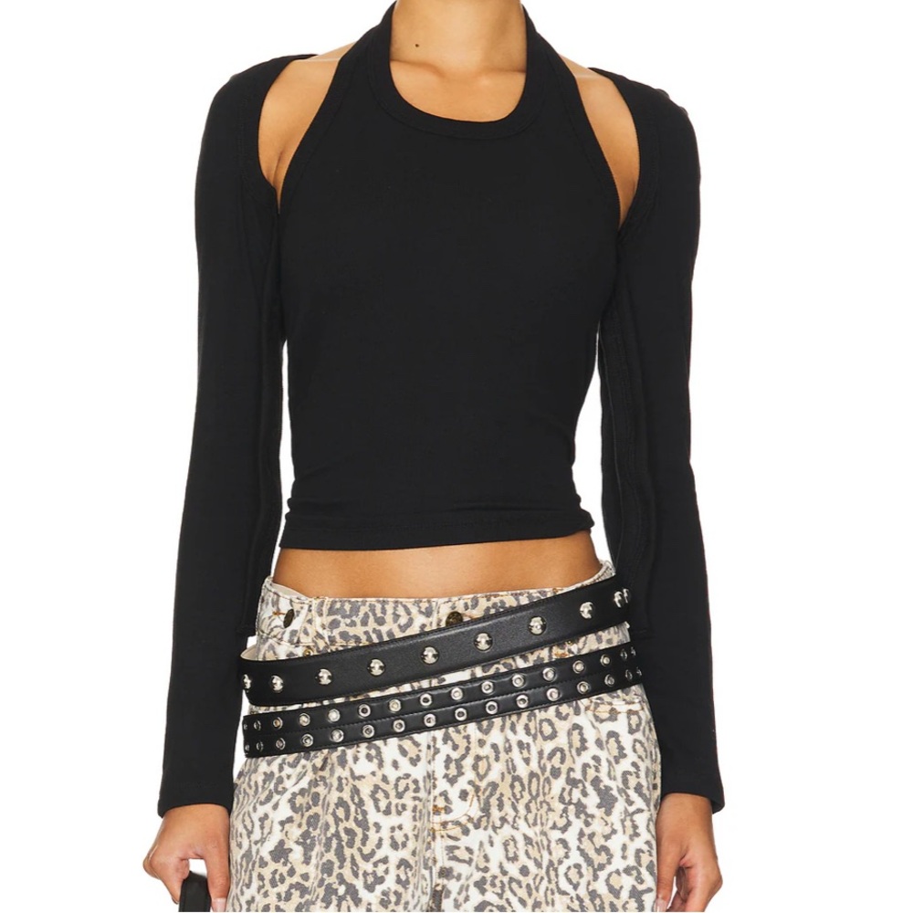 Lioness Black Long Sleeve Women's Top